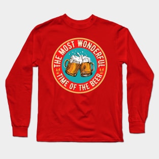 The Most Wonderful Time of the Beer Long Sleeve T-Shirt